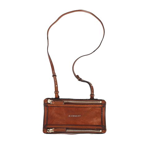 givenchy pandora mini crossbody bag brown